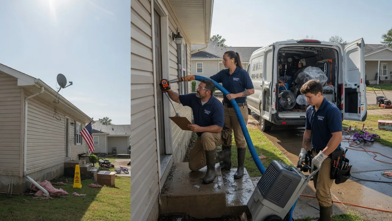 Ceiling Water Damage Restoration in Maryland Heights, MO near me